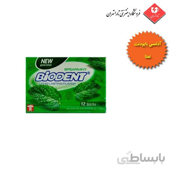 ادامس بایودنت نعنا بسته 12 عددی