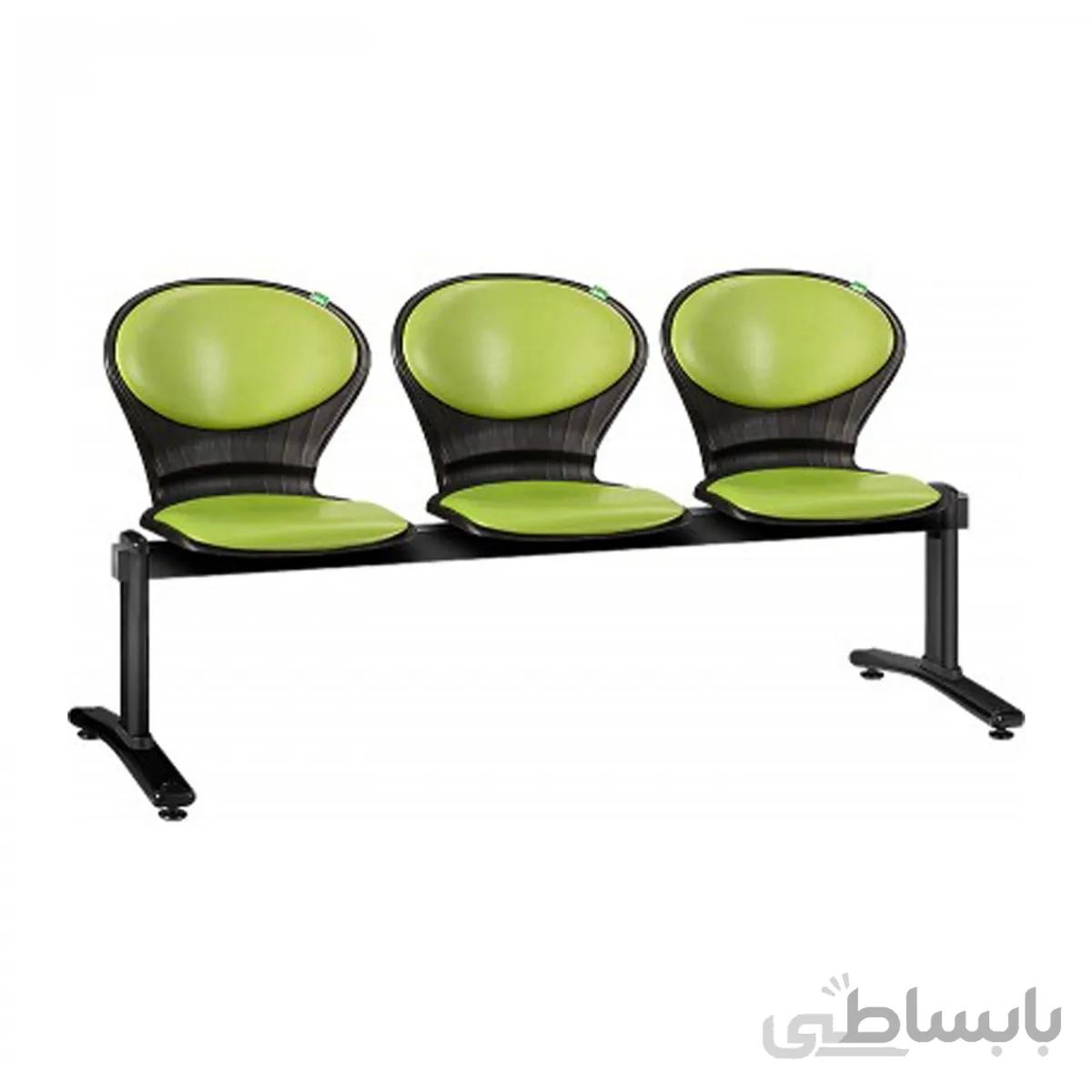 ‌صندلی انتظار سه نفره روما مدل WR325X 3 داتیس