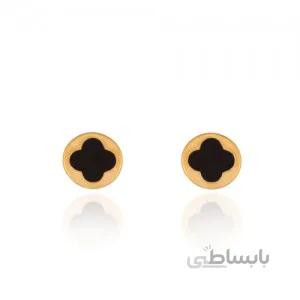 گوشواره طلا طرح گل ونکلیف کد CE364