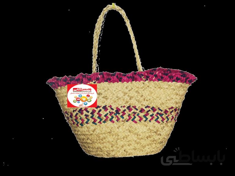 ساک حصیری بزرگ ( ساک خرید )