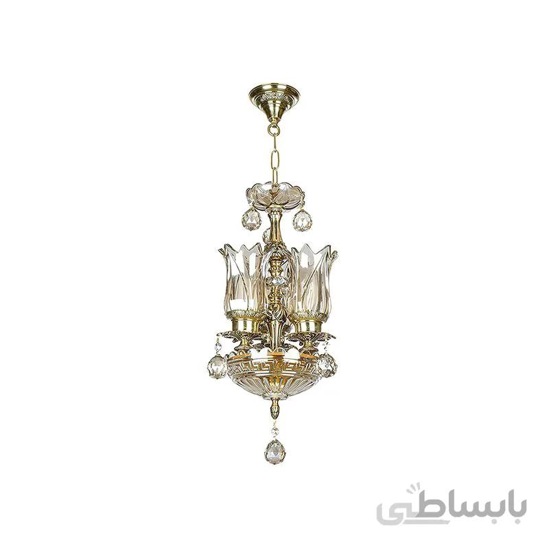 چراغ آویز 3 شعله چشمه نور مدل C2164/3-BO