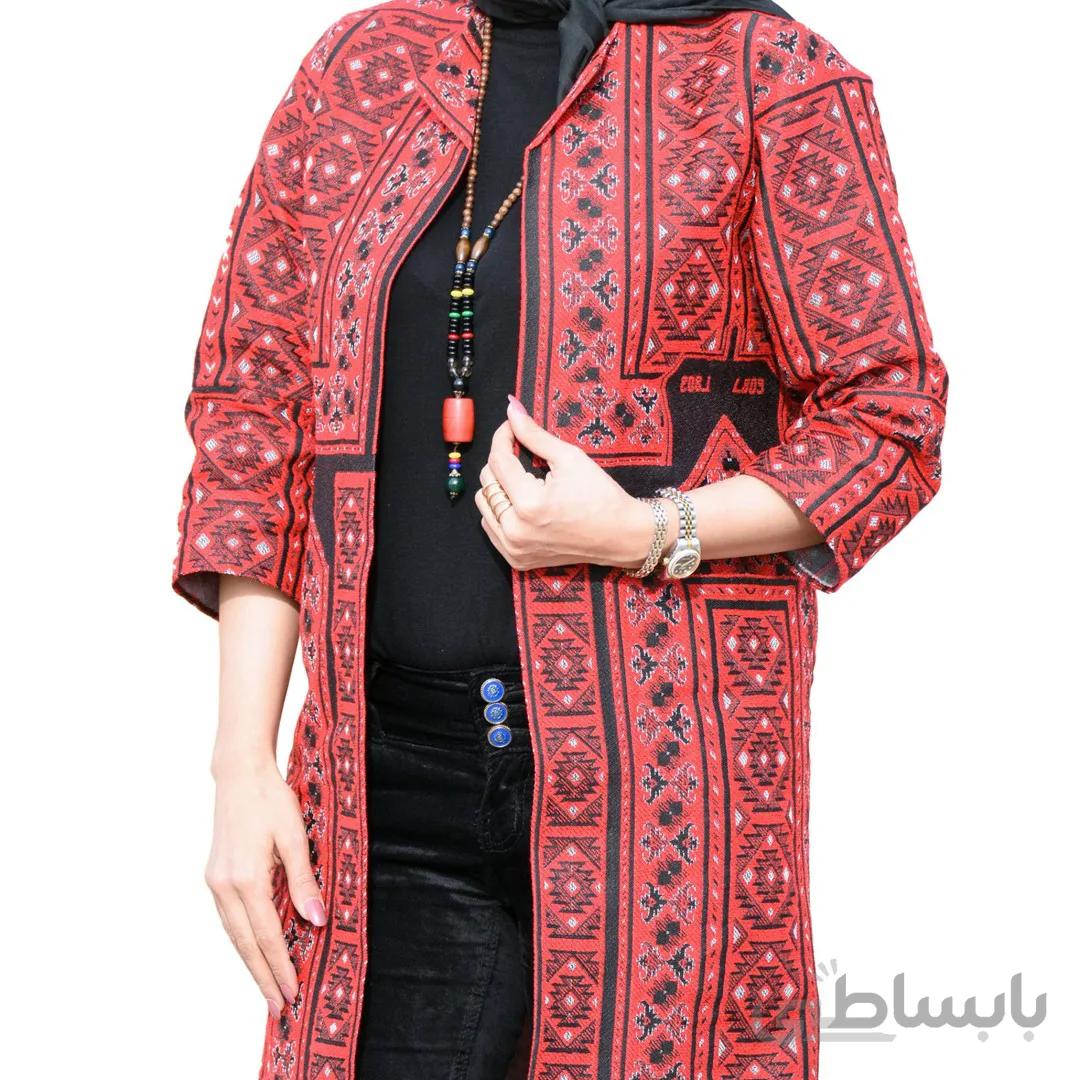 پارچه سنتی بلوچی سوزن دوزی برای مانتو مدل PARCHE-02