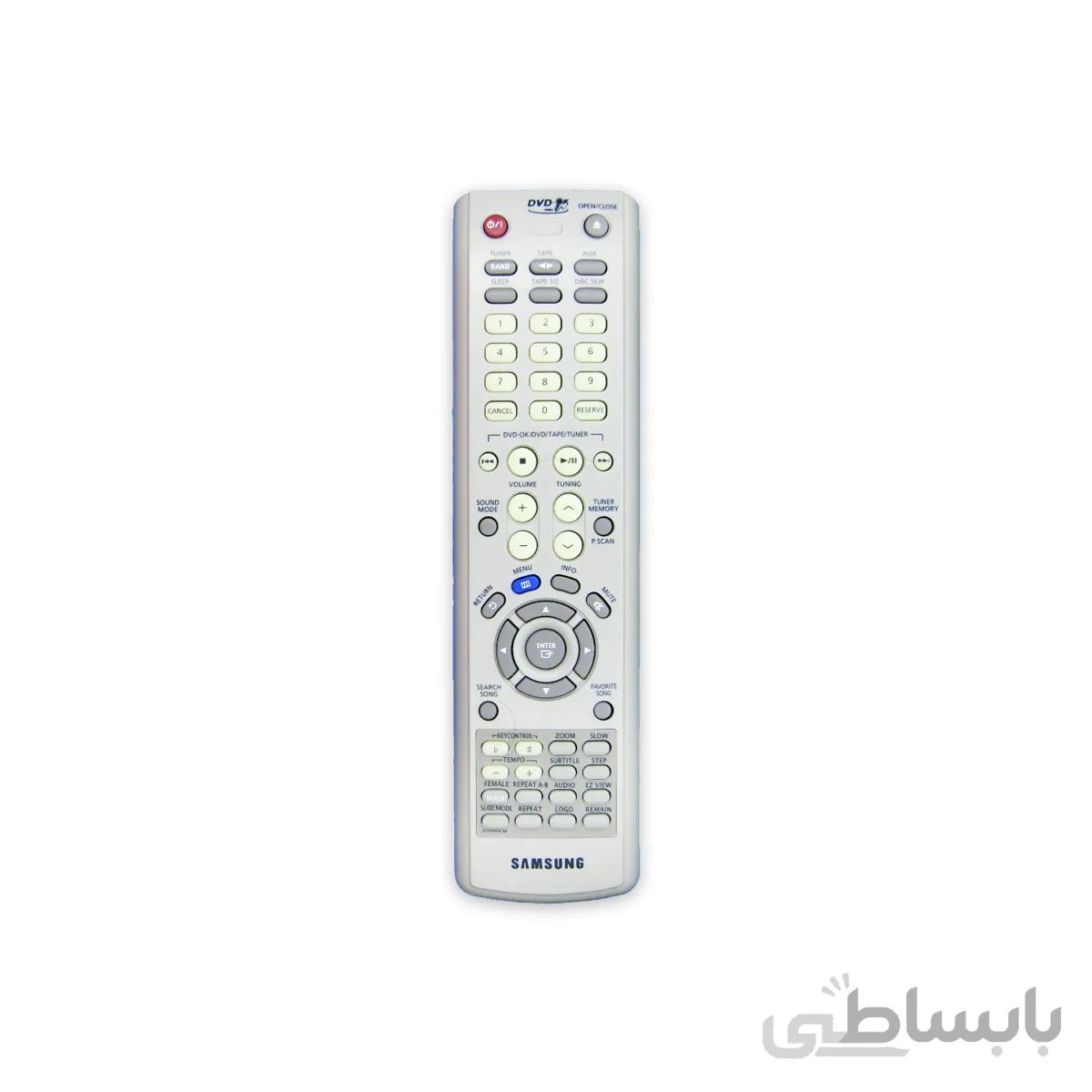 کنترل دی وی دی سامسونگ SAMSUNG DVD ضبطی بلند طرح 326