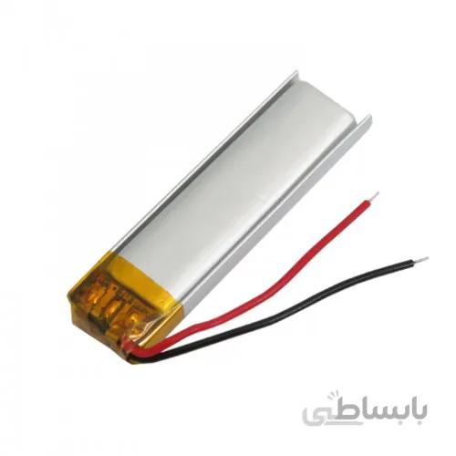 باتری لیتیومی 3.7V 100mAh دارای برد محافظ