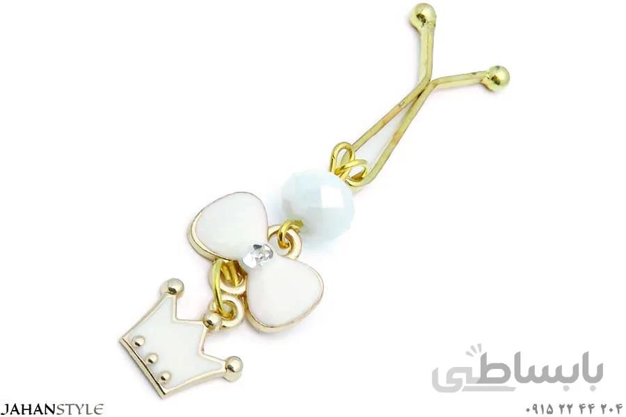 گیره روسری منگوله دار کوینز