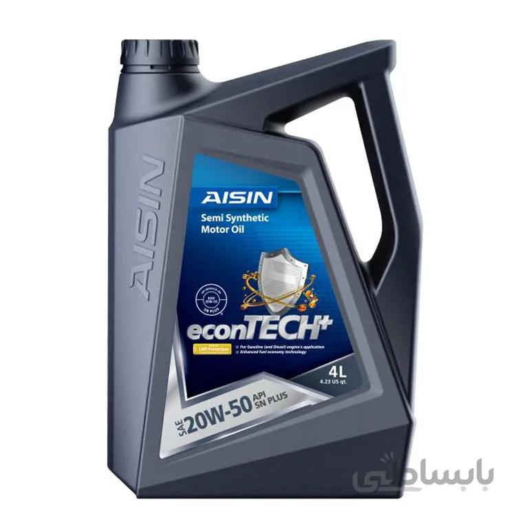روغن موتور 20W-50 آیسین 4 لیتری