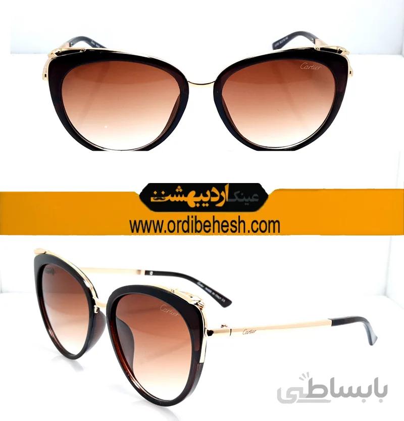 عینک آفتابی زنانه Cartier