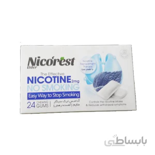 آدامس ترک سیگار نیکورست