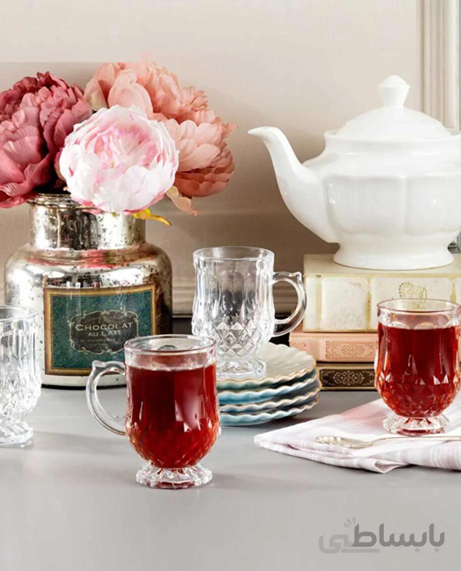 سرویس 4 پارچه چای خوری مادام کوکو