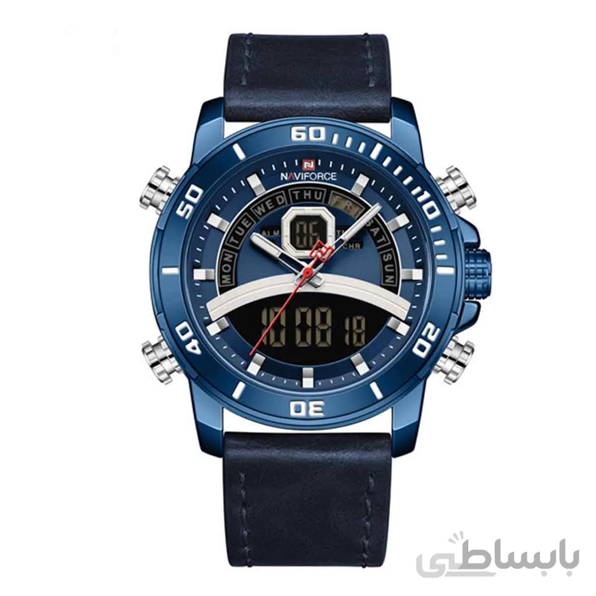 ساعت Naviforce مردانه آبی مدل 9181