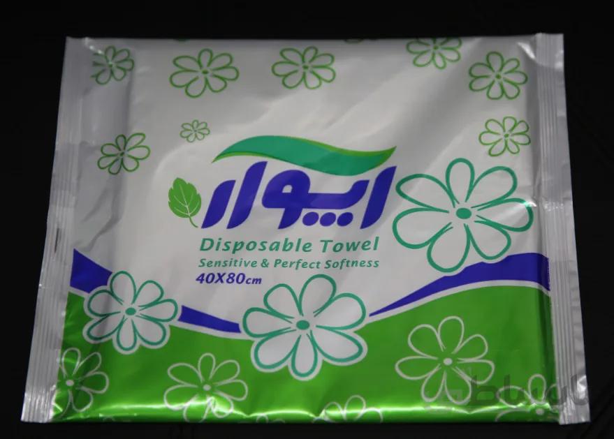 حوله حمام یکبارمصرف 80گرمی