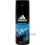 اسپری بدن آدیداس مدل Ice Dive ا Adidas Deo Body Spray Ice Dive 150ml