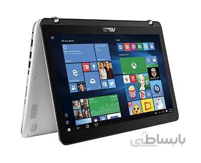 لپ تاپ ۱۵ اینچی لمسی ۳۶۰ درجه ایسوس Asus Q504UA i5-6200U 8GB 256GB SSD