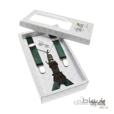 ساسبند پارچه ای 2 سانت (سبز مات)