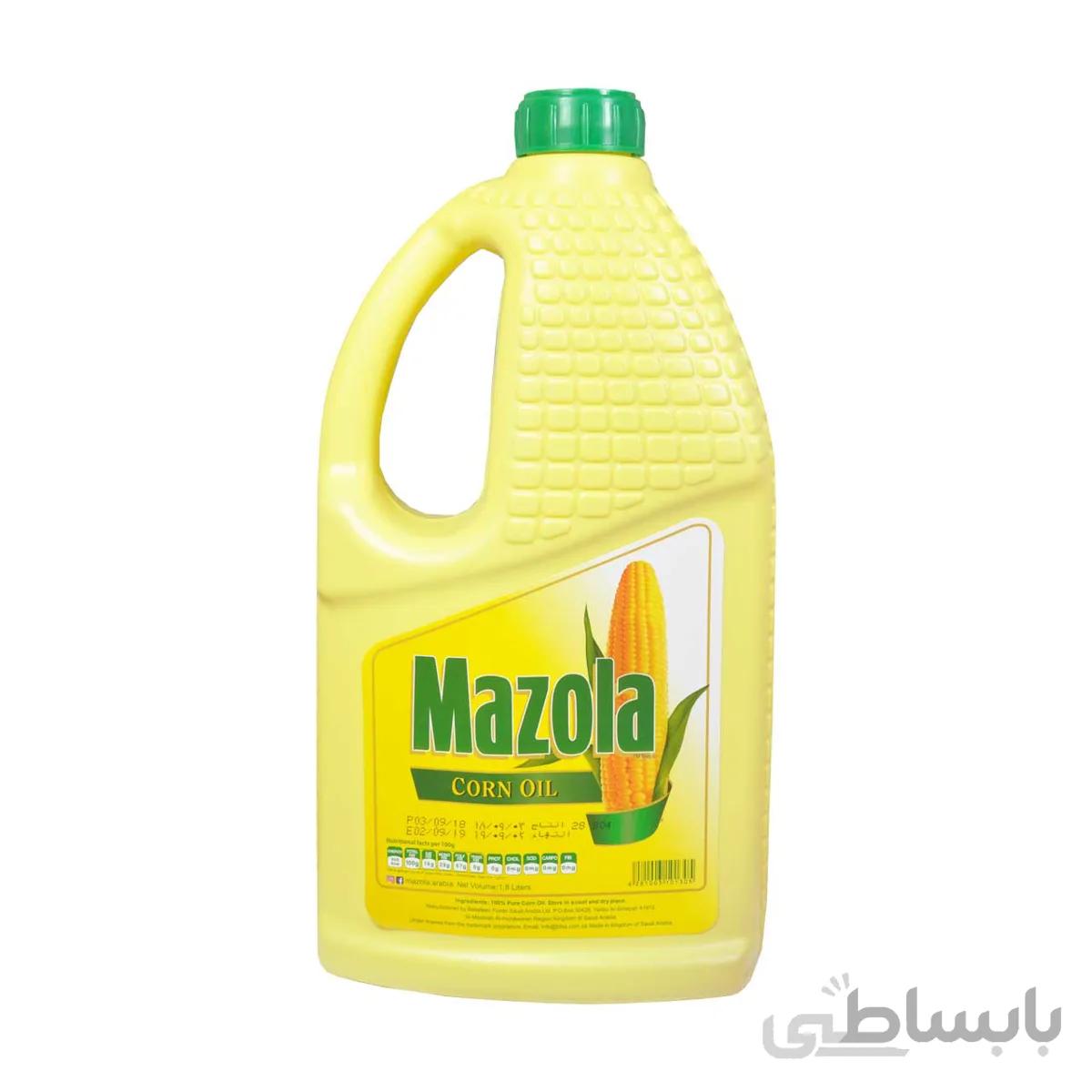 روغن ذرت ۱٫۸ لیتر مازولا – mazola