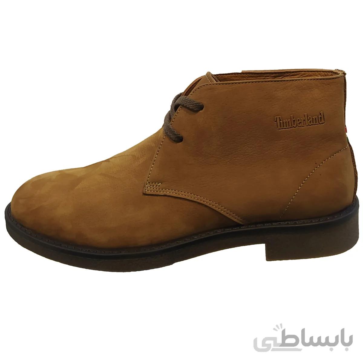 نیم بوت مردانه مدل چرمی غیر اصل - 40