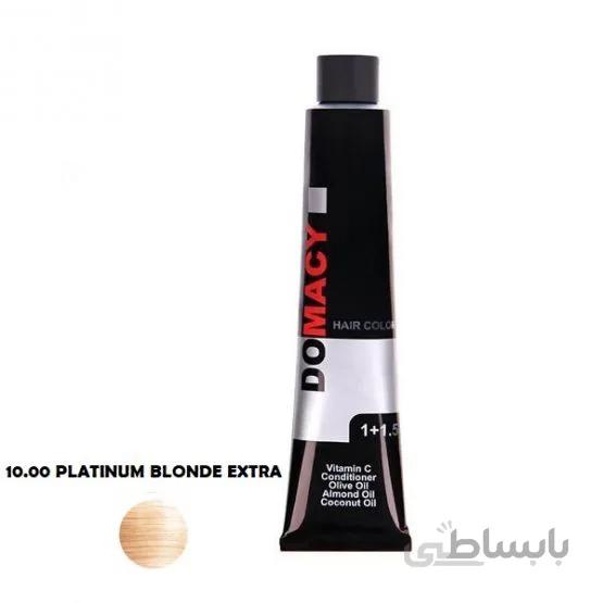 رنگ مو دوماسی سری طبیعی PLATINUM BLONDE Extra 10.00