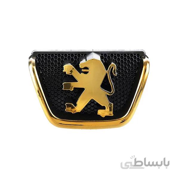 لوگوی طلایی جلو پژو 206 سام اسپرت ا Sam Sport Golden Front Grill Logo For Peugeot 206