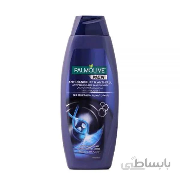شامپو پالمو لایو ۳۸۰ml ضدشوره و ضدریزش مو مخصوص ( آقایان ) همراه با مواد معدنی دریا – Palmolive men shampoo anti dandruff & anti fall – sea minerals