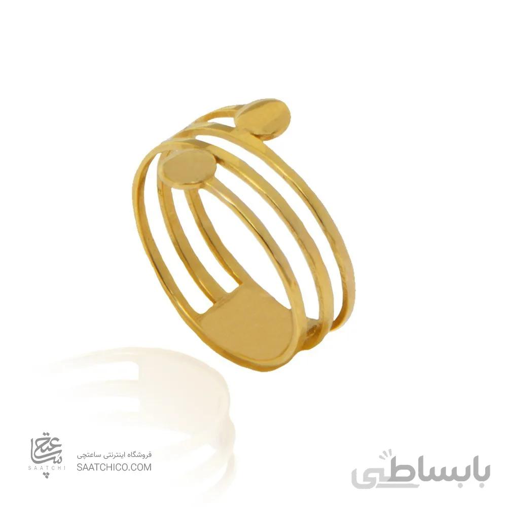 انگشتر طلا زنانه کد CR443