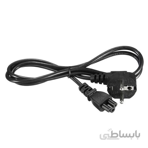 کابل برق سه پین لپ تاپ معمولی
