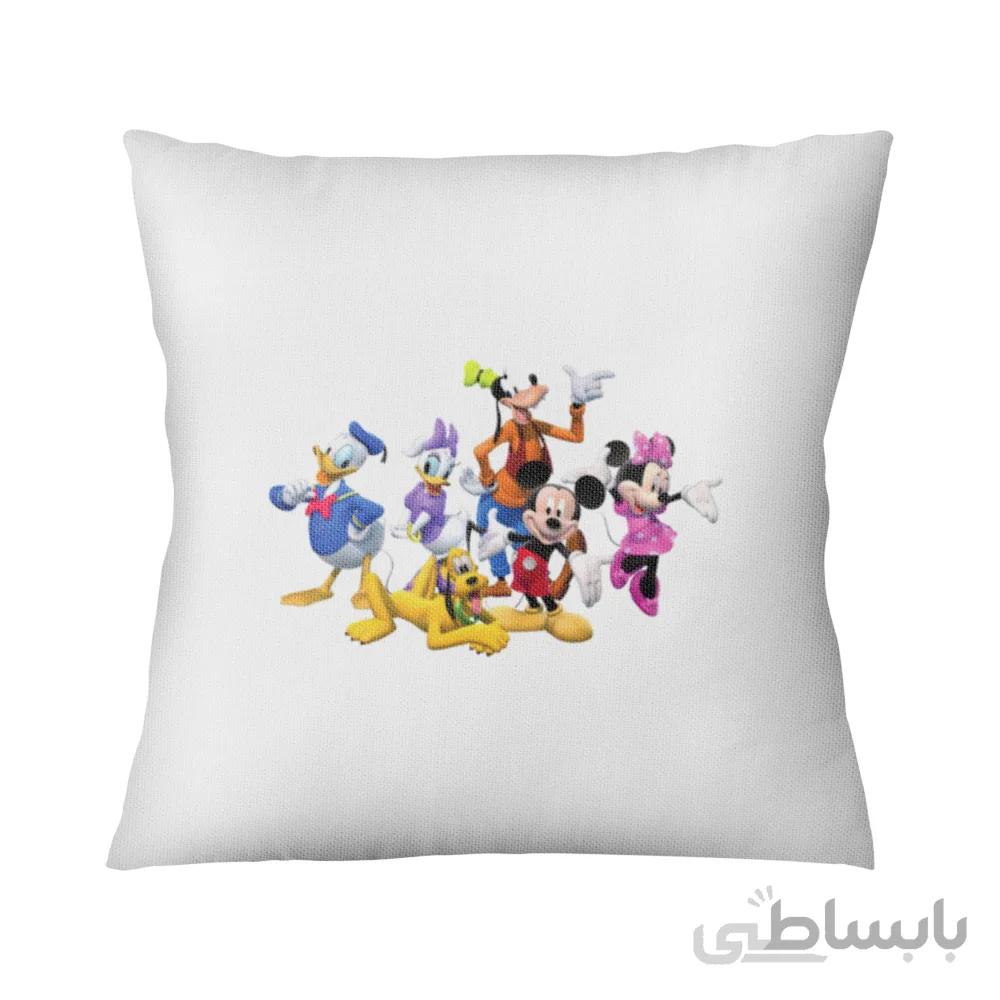 کوسن با طرح میکی موس و دوستاش کد K741