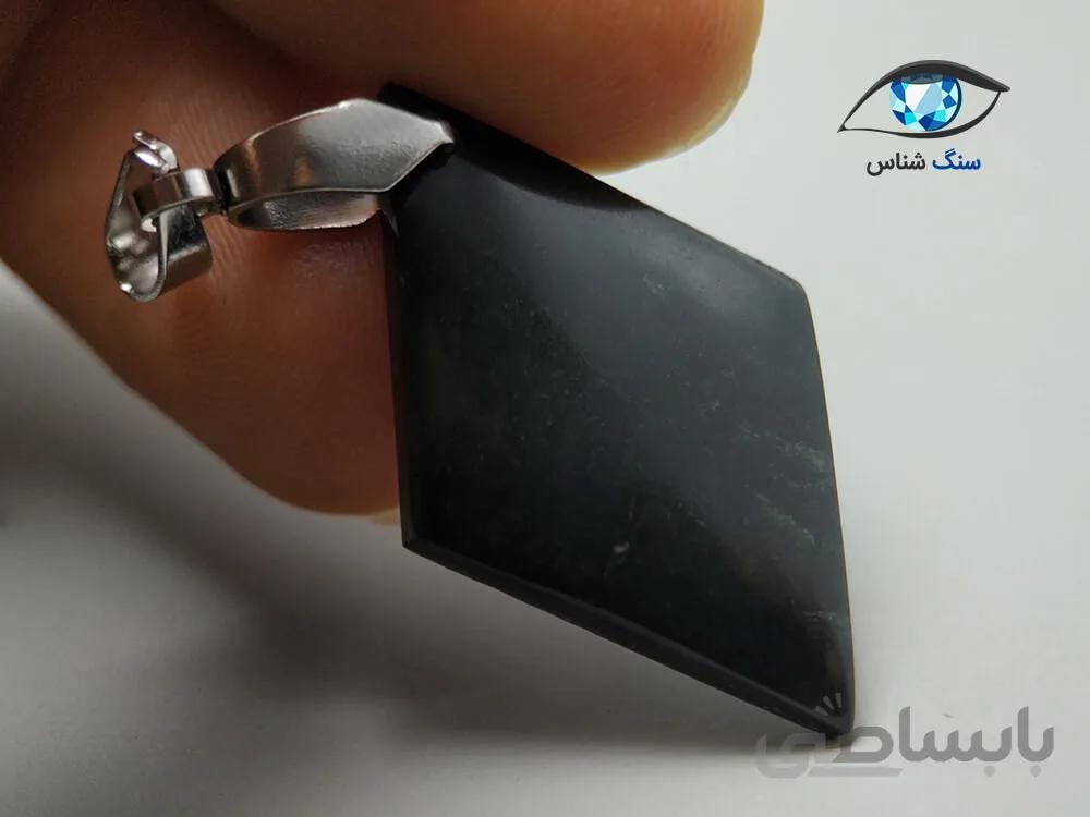 آویز یشم جیدایت طبیعی 3.9 گرم