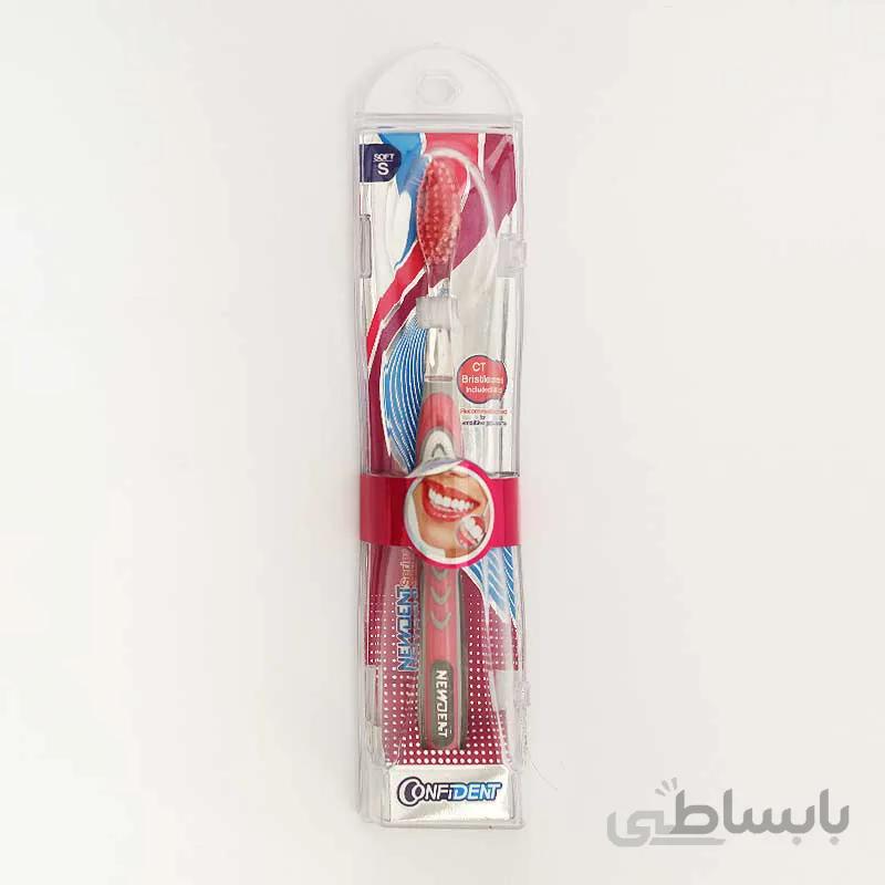 مسواک کانفیدنت کریستال پک سافت صورتی سری نیودنت