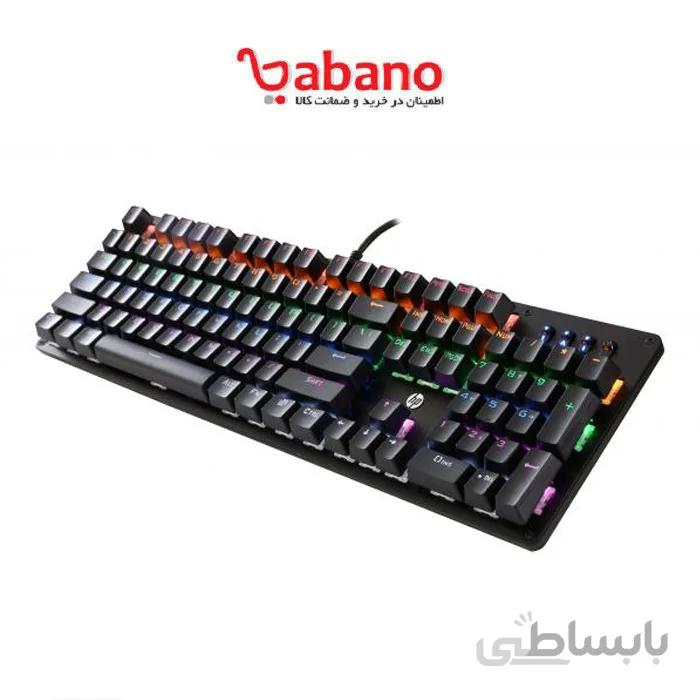 کیبورد گیمینگ باسیم HP GK100F RGB MECHANICAL GAMING KEYBOARD