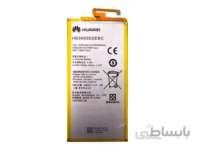 باتری هوآوی Huawei P8 max مدل HB3665D2EBC ا battery Huawei P8 max model HB3665D2EBC