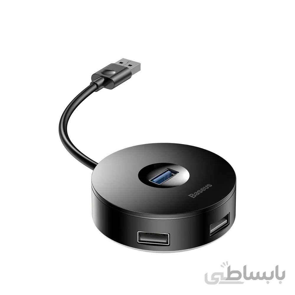 هاب 4 پورت USB 3.0 بیسوس مدل Baseus CAHUB-F01 4-Port HUB