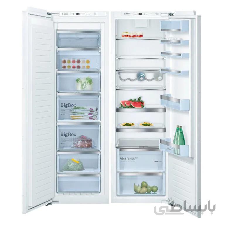 یخچال و فریزر دوقلو بوش مدل KIR81AF30/GIN81AE30 ا Bosch KIR81AF30/GIN81AE30 Twin Refrigerator