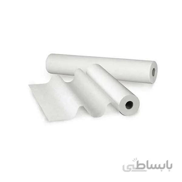 رول ملحفه سفید ضخیم پرفراژدار