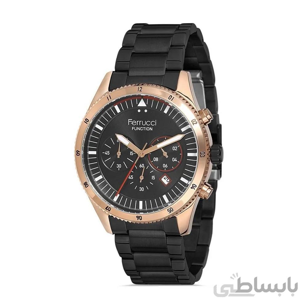 ساعت مچی عقربه ای مردانه برند فروچی Ferrucci مدل FC 13907TM.02