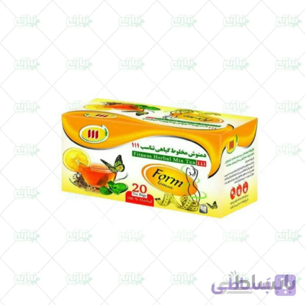 دمنوش مخلوط گیاهی تناسب 111