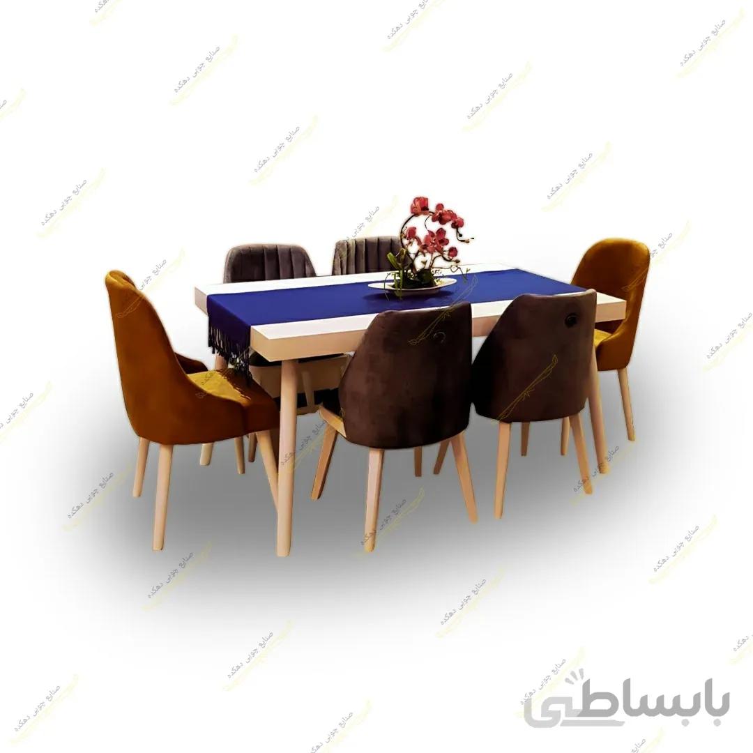 میز نهار خوری مدل ونیز