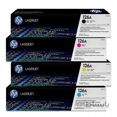 ست کارتریج اچ پی HP 126A چهار رنگ