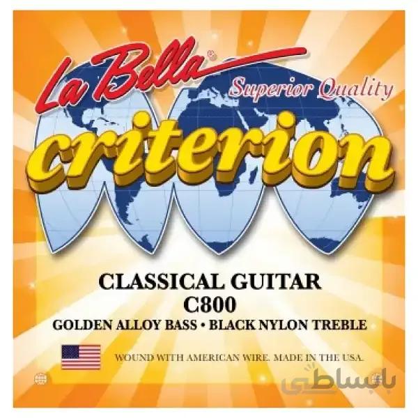 سیم گیتار کلاسیک La Bella-C800
