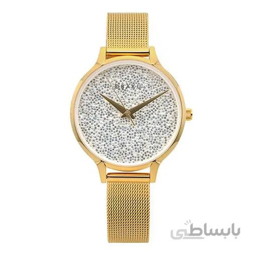 ساعت مچی زنانه اباکو Obaku اورجینال مدل *V238LXGWMG