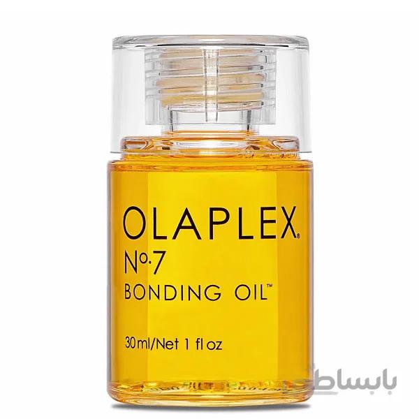 روغن موی اولاپلکس OLAPLEX شماره هفت No7 مدل BONDING OIL حجم 30 میل | بازسازی قوی و آبرسان مو