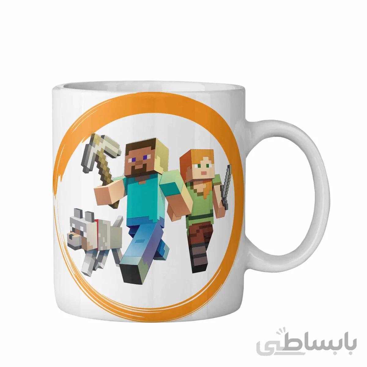 ماگ طرح بازی ماینکرافت Minecraft کد KCT10464