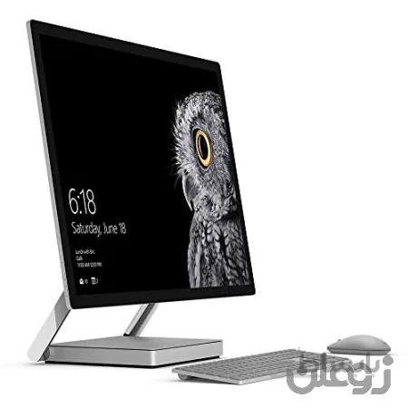 Microsoft Surface Studio، Windows 10 Pro (64)، Intel: I7-6820HQ / CI7، 2.7 گیگاهرتز، NVIDIA-GEFORCEGTX965M / 2GB، 1 TB، Black / Silver، 28 ”(بازسازی)