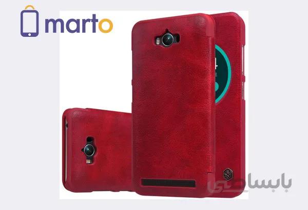 کیف چرمی نیلکین مدل Qin مناسب برای گوشی ایسوس Zenfone Max ZC550KL ا Nillkin Qin Series Leather case for ASUS Zenfone Max ZC550KL