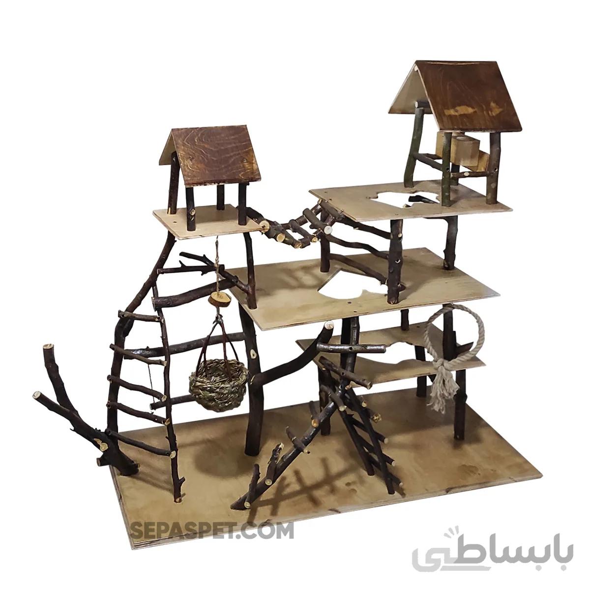 پارک بازی طوطی – شهربازی طبیعی سرگرمی پرندگان کد Sp3