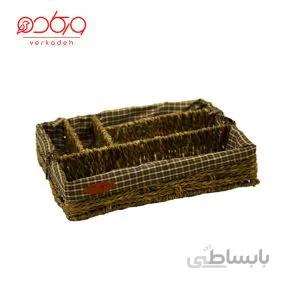 جا قاشقی داخل کابینت حصیری