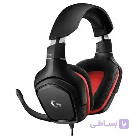 هدفون مخصوص بازی لاجیتک مدل Logitech G332 Stereo Audio