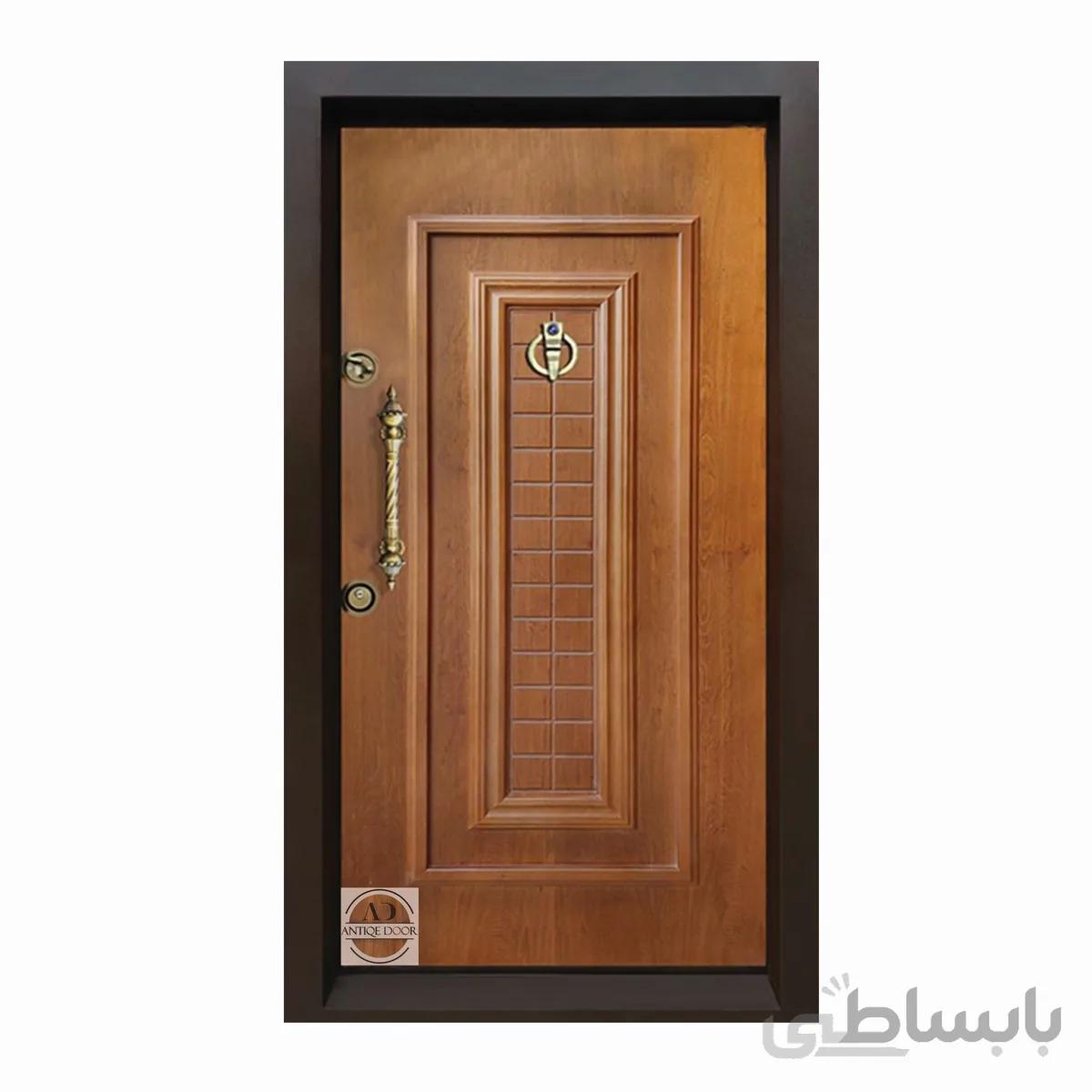 درب ضد سرقت سناتور روکش راش - 110 * 210 / راست بازشو