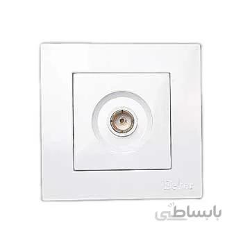 پریز آنتن بکر مدل آسان سفید ا BEKER