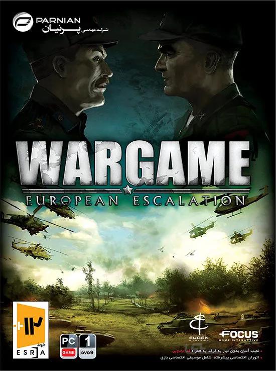 بازی War Game European Escalation پیمایش اروپا مخصوص کامپیوتر و لپ تاپ 1 DVD ا War Game European Escalation PC games