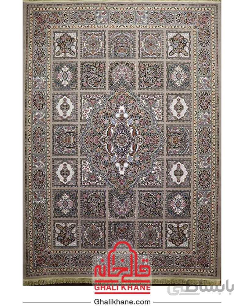 فرش ماشینی کاشان 700 شانه طرح پرتو